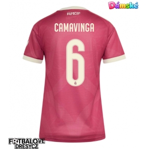 Real Madrid Eduardo Camavinga #6 Dámské Alternativní Dres 2026-27 Krátký Rukáv